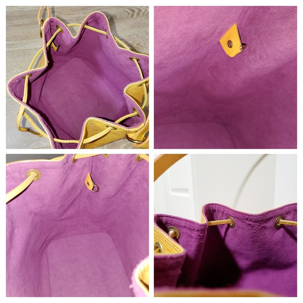 Louis Vuitton Yellow Satchel Bag - Picture 5 of 7